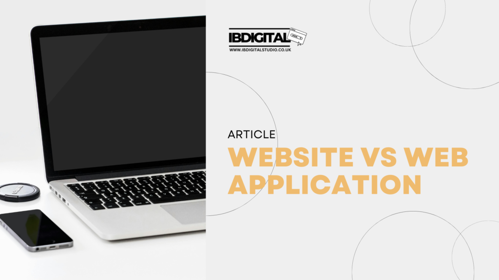 Website vs web application