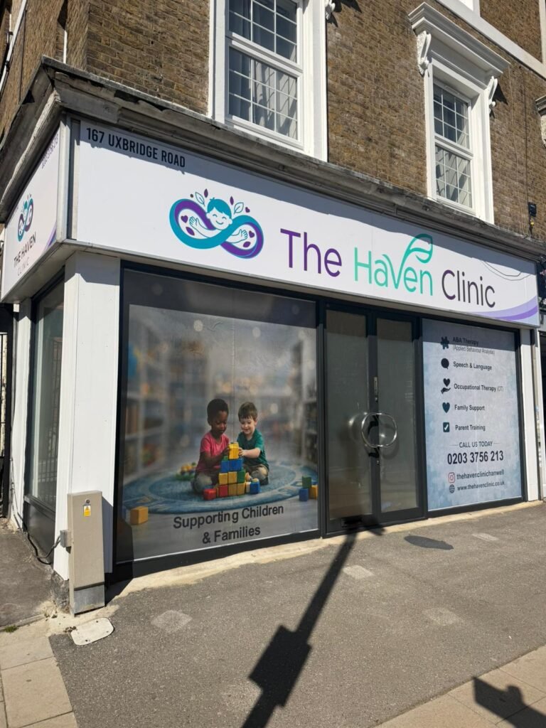 The Haven Clinic Full Window Design & Print