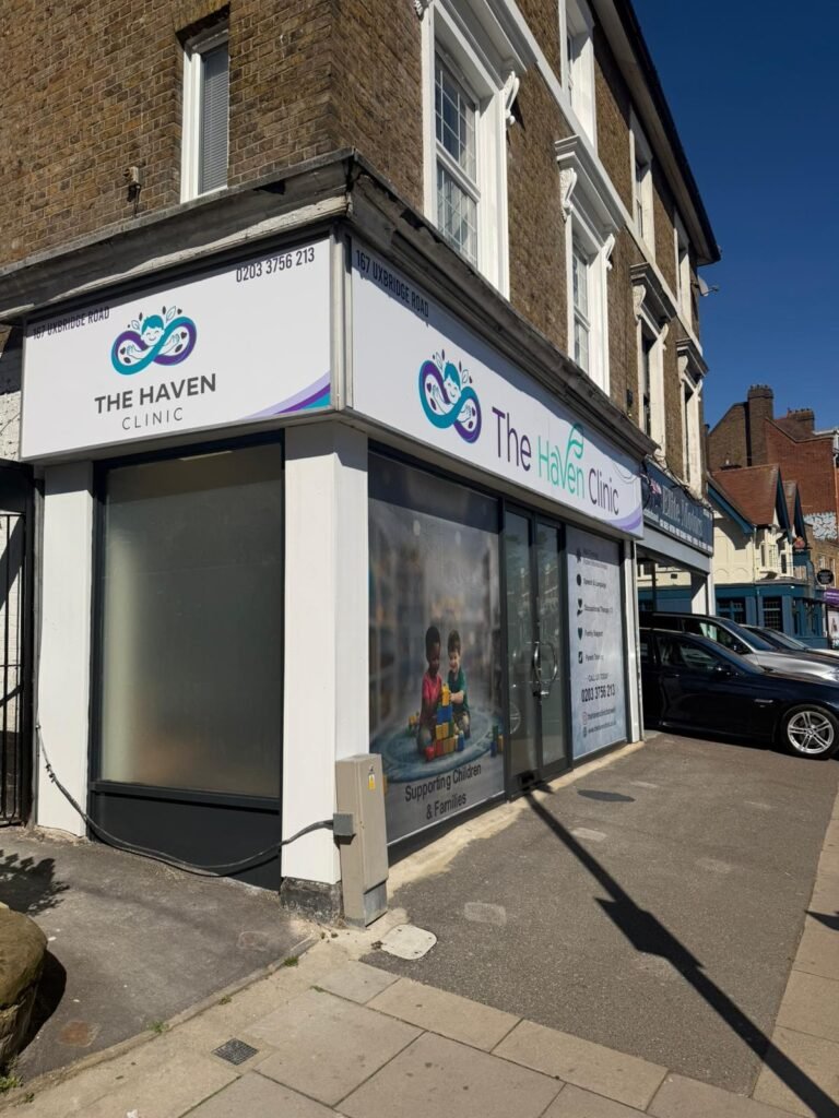 The Haven Clinic Shop Sign / Banner Design